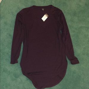 Rue 21 Side Slit V-Neck Shirt